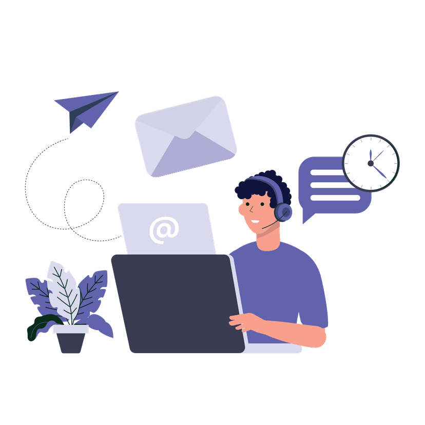 Contact illustration