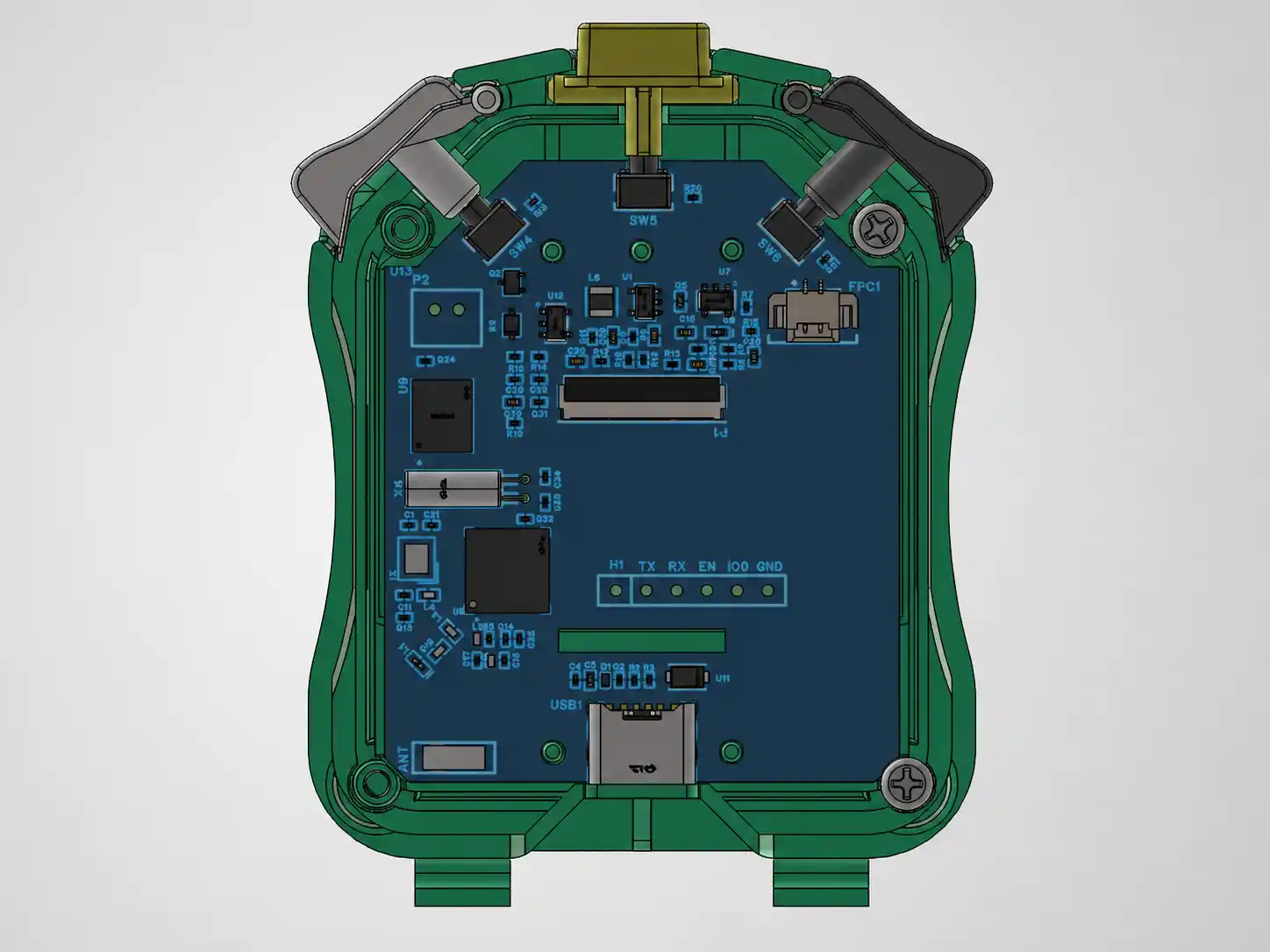 ESP32-S3 Smart Sports Stopwatch with Go Backend